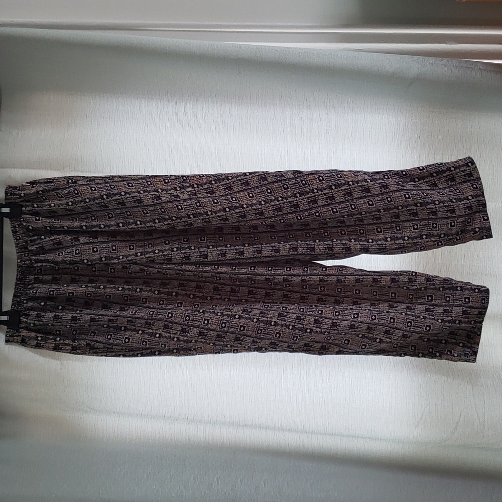 Vintage tribal print pants